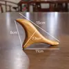 Masajeador de pies triangular de sándalo verde con forma de pájaro, herramienta de masaje de puntos de acupuntura, tabla para raspar los tendones del suelo, palo de masaje de pies de sándalo verde