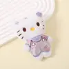 Lindo colgante de muñeca de peluche KT con cheongsam, llavero de gato de peluche estilo chino, decoración para bolso, ropa, calcetines, accesorios para sombreros
