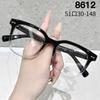 Armazón de Gafas TikTok Trendy TR90 Apariencia Sencilla Personalidad Versátil Unisex Anti Luz Azul Transfronterizo 8612 con Miopía