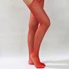 Medias de Red Sexy de Entrepierna Abierta Estilo Europeo y Americano Sin Costuras para Mujer, Pantimedias de Malla Fáciles de Quitar, Diseño Sexy Calado