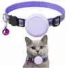 Collar para Mascota Airtag Cubierta Protectora Impermeable Rastreador Find My Dispositivo Anti-Pérdida iOS Localizador de Gato Collar