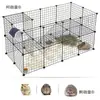 Jaula modular para mascotas diy jaula para gatos valla barrera combinación libre empalme piezas villa cerdo