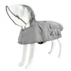 Impermeable Personalizado para Perro Nuevo Impermeable para Perro Botón a Presión Capa Ajustable Ligero Reflectante Impermeable para Mascotas