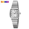SKMEI Time Beauty Reloj Casual Simple para Mujer Correa de Acero Pequeña Reloj de Cuarzo de Moda para Mujer Reloj Transfronterizo