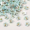 Colgante Mini Flor de Resina Adorno Colgante Colgante de Osmanthus Pulsera Pendiente Hecho a Mano DIY Joyería Cuentas Sueltas Accesorios Materiales Venta al por Mayor