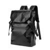 Nova Mochila Cool com Padrão de Diamante para Homens, Mochila de Viagem Fashionável Retro de Grande Capacidade, Bolsa Leve para o Dia a Dia com Compartimento para Computador 15,6 polegadas