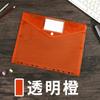 Changzhihe atacado Velcro 11 buracos solto saco de arquivo transparente espessado personalizado publicidade logo pasta de arquivo