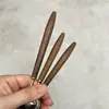 Cuchara Medidora de Granos de Café de Acero Inoxidable 304 Transfronteriza con Mango de Nogal, Herramienta Práctica de Medición para Cocina y Repostería
