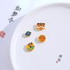 Accesorios DIY de oro de larga data con cuentas pez juego Loto nubes auspiciosas danza del león estilo chino antiguo cuerda con cuentas femenina