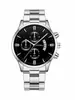 Reloj de Acero Inoxidable de Moda para Hombre Lujoso Calendario Cuarzo Pulsera Relojes de Negocios para Hombre Reloj Montre Homme