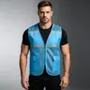 Coletes refletivos para canteiros de obras, projetos de construção chineses, roupas refletivas de segurança, impressão de logotipo personalizado, uniformes de trabalho