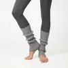 Polainas Apilables, Calcetines sin Pies, Calcetines de Punto Cálidos para Ballet, Calcetines de Pierna de Primavera y Verano para Mujer de Pilates, Calcetines para Fitness y Yoga