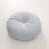 Cojín Tela Engrosada Redondo Ventana Bahía Japonesa Repisa de Ventana Tatami Suelo Meditación Extraíble Lavable