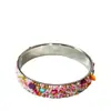 Pulsera popular transfronteriza con cuentas de colores, pulsera versátil simple vintage bohemia con ranura nueva