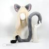Diadema con Orejas de Gato Transfronteriza Joyería de Cola de Gato Accesorios para el Cabello de Animales para Mamás Gatas Cola de Animal Orejas de Animal Accesorios para el Cabello de Animales Cola de Animal Gato Lindo Accesorios de Cosplay de Gato