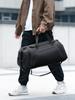 Mochila de Gran Capacidad Transfronteriza para Hombre, Bolsa de Viaje Multifuncional, Bolso Cruzado, Bolsa Deportiva con Compartimento Separado para Ropa Seca y Húmeda
