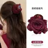 Elegante y Lujoso Pasador de Camelia para Mujer, Nuevo Clip Versátil de Temperamento, Accesorios para el Cabello de Moda, Suave, Dulce y de Alta Gama