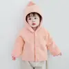 Roupa Exterior para Bebê Outono e Inverno Roupas Quentes de Lã para Crianças Pequenas Meninos e Meninas de Um Ano Roupas de Inverno Tops para Bebê