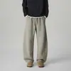 Pantalones Curvos Retro Americanos Nuevos 2026 para Hombre, Pantalones de Pierna Recta de Otoño, Pantalones Casuales Sueltos de Moda, Pantalones Deportivos para Hombre