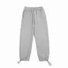 Pantalones Casuales de Otoño 2024 para Hombre Estilo Coreano Modernos Holgados Talla Grande Pierna Estilo Hong Kong Marca de Tendencia Color Sólido Pantalones Deportivos Casuales