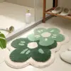 Alfombrillas de Baño Transfronterizas, Tufted y Flocked, Engrosadas, Absorbentes de Agua, Esterillas Refrigerantes, Alfombrillas para Puerta de Inodoro, Suministro de Comercio Exterior