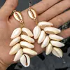 Pendientes de Joyería Transfronteriza Estilo Bohemio de Playa Personalizados de Concha y Estrella de Mar Pendientes para Mujer Pendientes de Estilo Retro para Vacaciones
