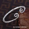 Pulsera de aro vintage Aro dorado pulsera de plata Qi Tian Da Sheng pulsera de pareja entrega en una sola pieza