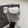 Bolso de Mujer 2025 Verano Nuevo Estilo Simple Estilo Coreano Universitario Versátil Mochila Cadena Moda Bolso de Viaje al Trabajo Venta al por Mayor