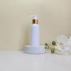 Botella de Loción Blanca Crema Facial Botella Limpiadora Facial 100ml120ml200ml500ml PET Botella Cosmética Transparente