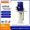 Galvanoplastia Limpeza de Gravação de Gases de Escape Bomba Submersível Cpvc/Pp Resistente a Ácido e Alcali Marcha Lenta Tratamento com Ácido Sulfúrico Bomba Vertical