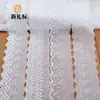 Encaje, encaje prefabricado, bordado con hilo de algodón, tela de algodón, código de barras, accesorios para mujer, accesorios para ropa de niño, encaje, encaje soluble en agua