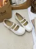 Zapatos Mary Jane elegantes y modernos con una sola correa de hebilla para mujer, nuevo modelo verano 2026, zapatos planos transpirables retro versátiles