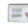 Armadura de mão Nai Zi mola e verão novo azul brilho estelar azul olho de gato de alta qualidade atacado adesivo para nail art