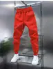 Pantalones Jogger Nuevos para Hombre Primavera y Otoño 2024, Pantalones Deportivos Casuales de Color Sólido con Cordón, Corte Holgado, Versátiles, Pantalones Largos Engrosados