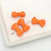 Pajarita Perforada de Color Sólido Acrílico Lazo DIY Joyería con Cuentas Cadena para Teléfono Móvil Bolso Cadena para Llaves Accesorios