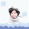 Robot de Viento de Acrílico para Caminar Candy Chang Adorno Merchandising de Celebridad