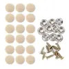 Clips de Sujeción de Tela para Techo de Coche, Remaches de Sujeción, Clips para Techo Interior de Coche, Clips Metálicos para Tela de Coche