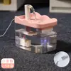 Dispensador de Agua Automático para Gatos, Agua Corriente, Dispensador de Agua Silencioso para Gatos, Dispensador de Agua de Circulación para Alimentación de Mascotas Perros