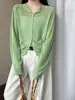 Cardigan de Punto Perezoso Estilo Suave Ns para Mujer Primavera 2026 Nuevo Delgado Versátil Chaqueta Suéter Capa Base Ss977