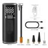 Fuente de Alimentación Portátil Inalámbrica para Arranque de Emergencia de Coche, Bomba de Aire, Power Bank, Bomba de Aire Eléctrica Integrada para Motocicleta y Bicicleta