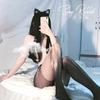 La nueva lencería sexy no abre el archivo las medias no se quitan las medias desechables rasgar arbitrariamente cortar pantimedias sexy generación de cabello