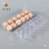 10 Piezas de Bandejas de Plástico Transparentes para Huevos, Bandejas para Huevos de Pato, Bandejas para Huevos de Paloma, Bandejas para Huevos Silvestres, Bandejas para Huevos Recubiertas de Barro, Cajas para Huevos