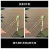 2026 Nuevo Estilo Xiu Jade Pinza para el Cabello con Patrón de Nube para Mujer con Borlas Largas, Accesorio para el Cabello Estilo Antiguo Hanfu, Pinza de Jade para Recogido Estilo Dinastía Song y Ming