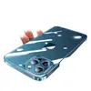 Adecuado para iPhone 17 Pro Max Funda de Vidrio Templado Transparente para Teléfono, Apple 16 Agujero de Precisión Cobertura Total Anti-Caída 15 Estuche Duro