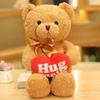 Ursinho de pelúcia fofo urso boneca boneca pegador boneca boneca infantil presente de aniversário atacado