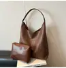 Bolsa Grande de Alta Qualidade para Mulheres, Nova Moda Tecida Estilo Coreano Bolsa para Sogra, Bolsa de Ombro/Axila Casual e Versátil, Tendência