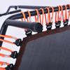 Trampolín de ocio y entretenimiento para exteriores, trampolín hexagonal de 54 pulgadas con hebilla de estaca para reposabrazos, trampolín de cuerda elástica, venta al por mayor