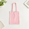 Bolsa de hombro cruzada de lona a cuadros de venta caliente, bolsa de mano fresca a cuadros multicolor, bolsa de tela ligera de una sola capa sin forro