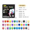 Set de rotuladores de punta redonda para garabatear doble punta gouache acrílico marcador pigmento impermeable diy marca de grafiti para cerámica venta al por mayor