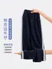 Pantalones de niña con ribete de encaje, pantalones de pierna ancha, estilo primavera y otoño, nuevo modelo 2026 jeans para niños, para niñas, estudiantes de secundaria y niños mayores, ropa de otoño
